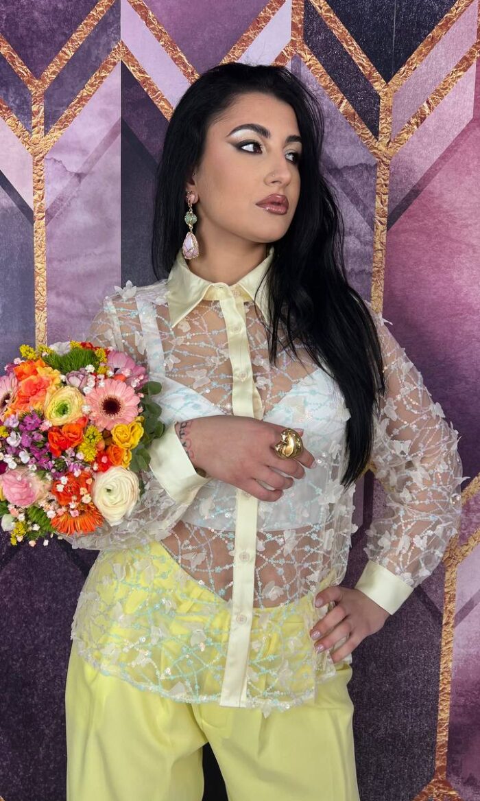 CAMICIA FAIRY GIALLA