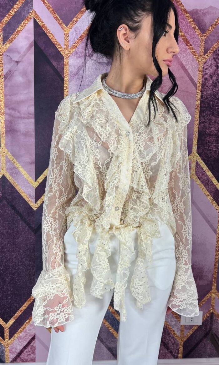CAMICIA PARISIENNE BEIGE
