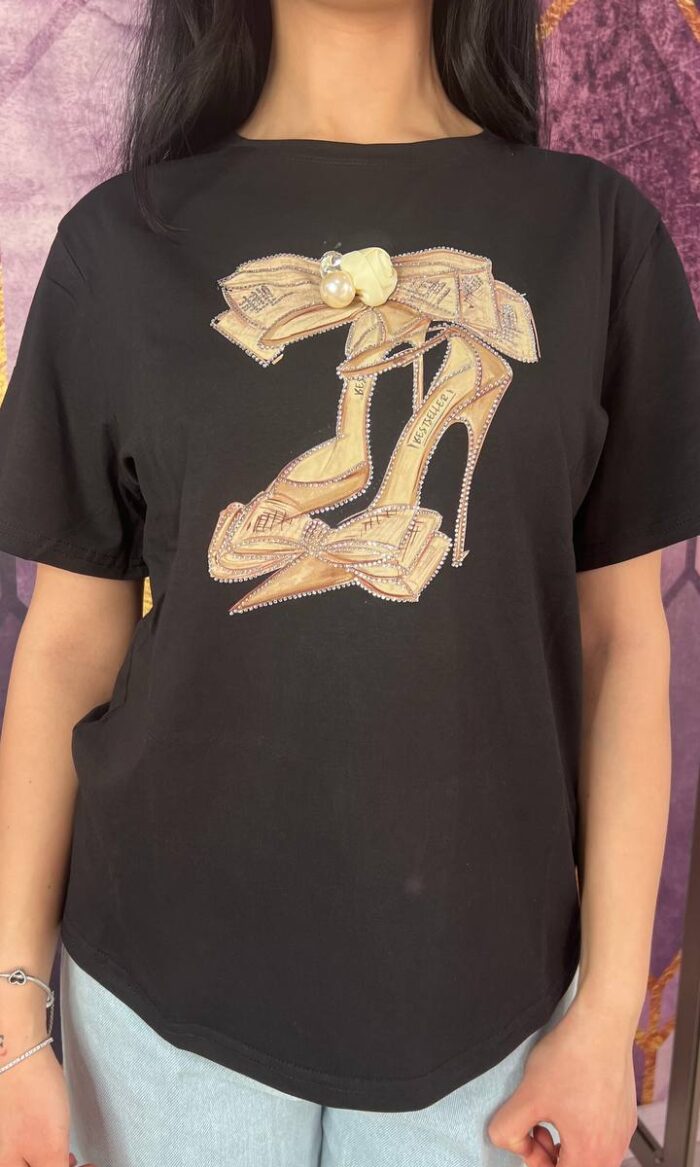 T-SHIRT SHOES NERA
