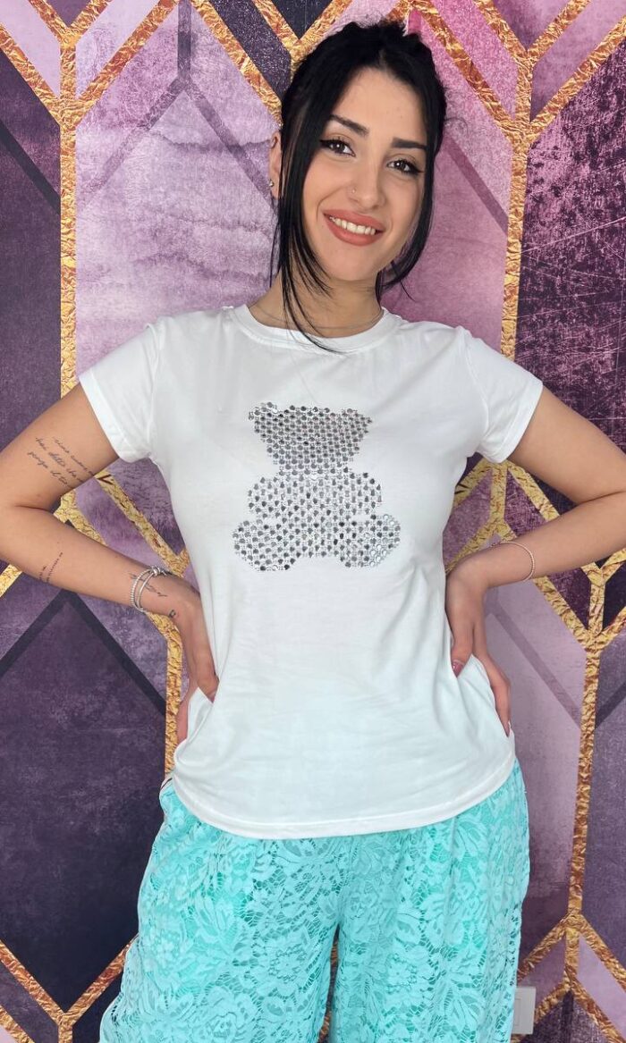 T-SHIRT TEDDY SLIM