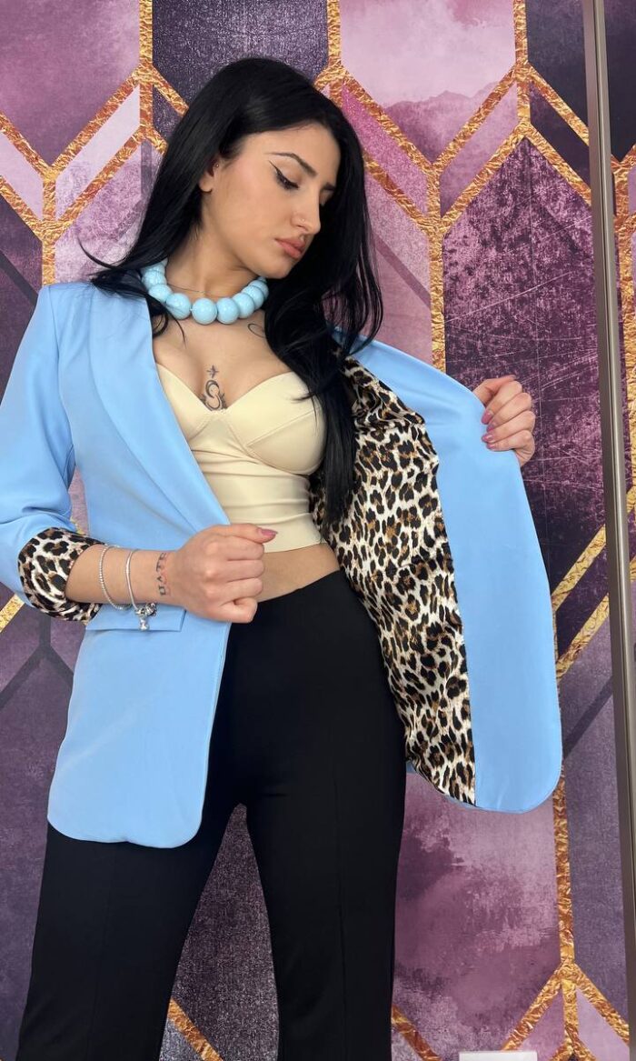 BLAZER WILD CELESTE