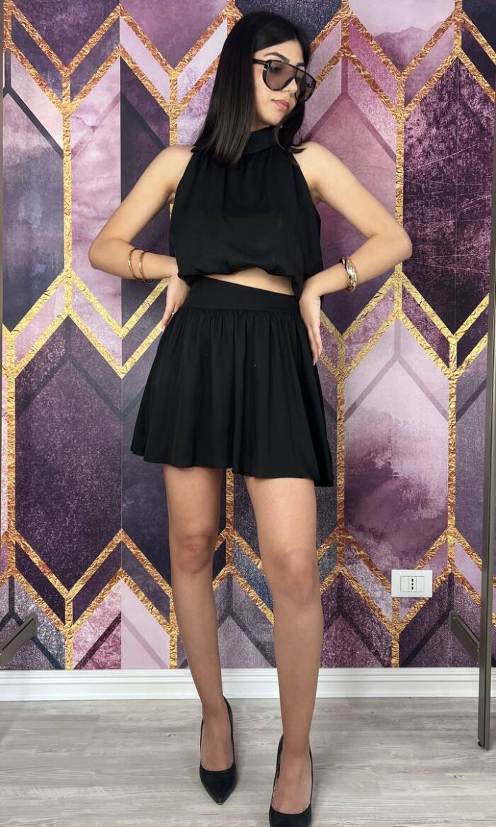 MINI GONNA BELLE NERA